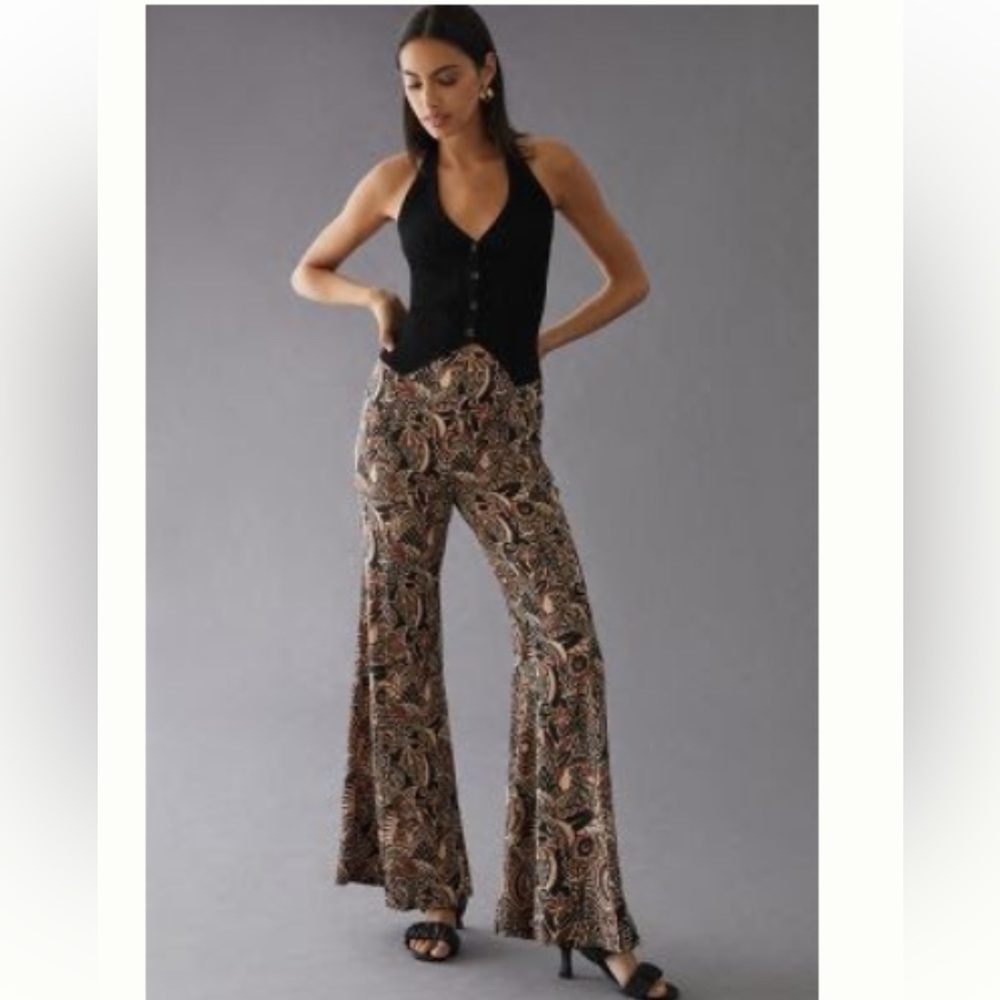 Anthropologie flare pants